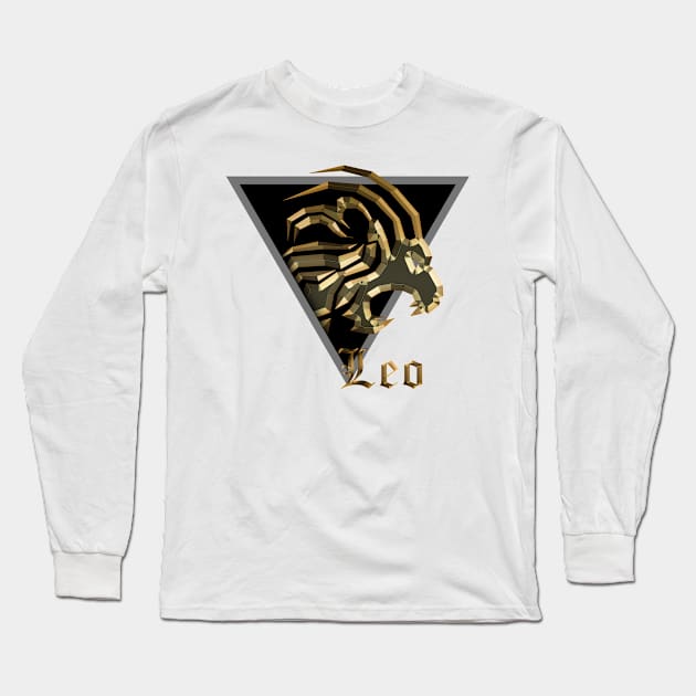 New zodiac Leo Long Sleeve T-Shirt by INDONESIA68